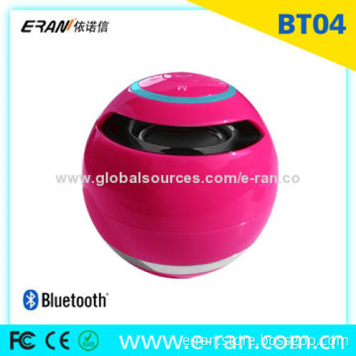 ER-BT04 music speaker with built-in 400mAh rechargeable battery, new products in 2014